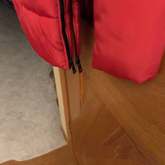 Madden NYC Junior Puffer Jacket  - Red - S/M - Picture 6 of 7